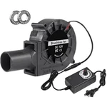 97MM Blower Fan 12V Bbq With Ac Plug 110V 240V Air Mover .... Fixed Price $19.47.