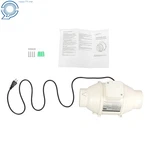 Inline Exhaust Duct Fan 4 Inch 280 Cfm Ac Motor For Vent Bathroom, Grow Tent. Fixed Price $34.54.