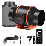 Vevor Inline Duct Fan Kit 3-SPEED Circulation 402 Cfm 6 Ec Motor Grow Tent. Fixed Price $111.99.