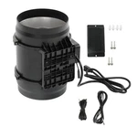 Inline Duct Fan Inch Hvac Exhaust Blower Kit 807CFM Ec Variable Speed Control. Fixed Price $72.70.