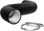 Flexible Inch Aluminum DUCTING-4 Layer Protection 8FT, Black. Fixed Price $26.05.