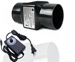 Acedurobla Inline Duct Fan, 2'' 22 Cfm Ventilation Small, 2INCH-BLACK. Fixed Price $51.46.