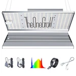 Theonegrow MA1200 Light Full Spectrum, Watt Dimmable 2X2, Silver. Fixed Price $83.99.