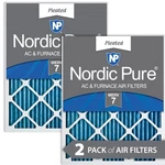 18X20X1 (17 1/2X19 1/2) Pleated Merv Air Filters Pack. Fixed Price $31.99.